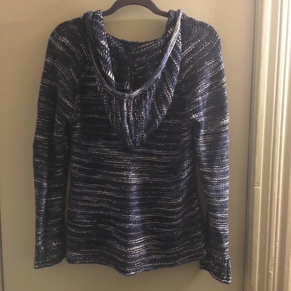 Blue Knit Sweater - Picture 2 of 2